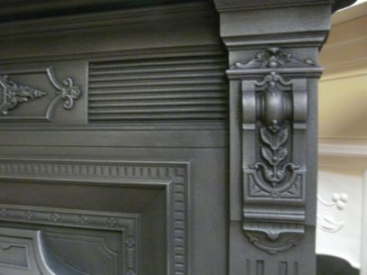 Victorian Cast Iron Fireplace - Manchester - 074LC - Image 7