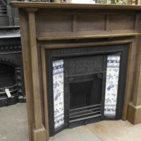 078WS_1085_Arts_&_Crafts_Wooden_Fireplace_Surround
