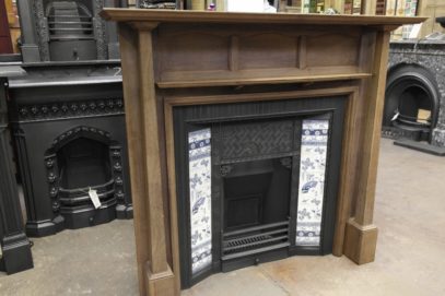 078WS_1085_Arts_&_Crafts_Wooden_Fireplace_Surround