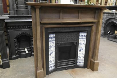 078WS_1085_Arts_&_Crafts_Wooden_Fireplace_Surround