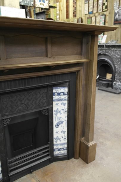 078WS_1085_Arts_&_Crafts_Wooden_Fireplace_Surround