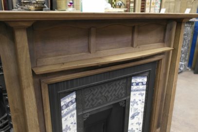 078WS_1085_Arts_&_Crafts_Wooden_Fireplace_Surround