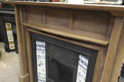 078WS_1085_Arts_&_Crafts_Wooden_Fireplace_Surround