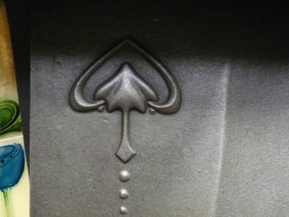 127TI - Art Nouveau Tiled Fireplace Insert - Image 16