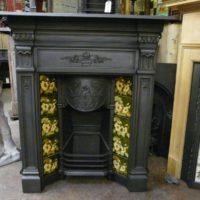 Victorian Tiled Combination Fireplace - 196TC