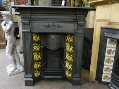 Victorian Tiled Combination Fireplace - 196TC