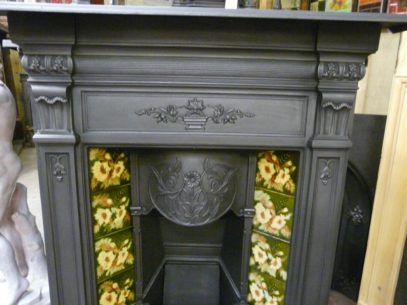 Victorian Tiled Combination Fireplace - 196TC