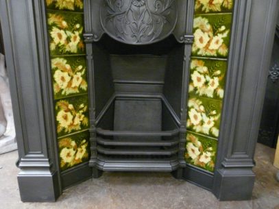 Victorian Tiled Combination Fireplace - 196TC