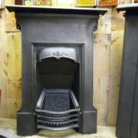 Edwardian Cast Iron Art Nouveau Fireplace 957B Old Fireplaces.