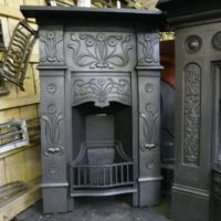 Art Nouveau Bedroom Fireplace - 223B