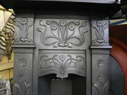 Art Nouveau Bedroom Fireplace - 223B
