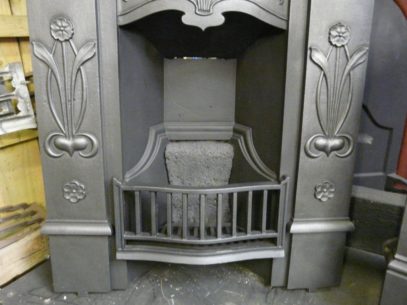 Art Nouveau Bedroom Fireplace 223B - Image 4