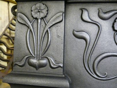 Art Nouveau Bedroom Fireplace 223B - Image 7