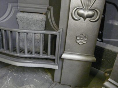 Art Nouveau Bedroom Fireplace 223B - Image 11