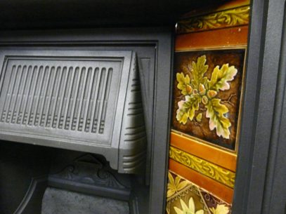 Victorian Tiled Fireplace - 267TC