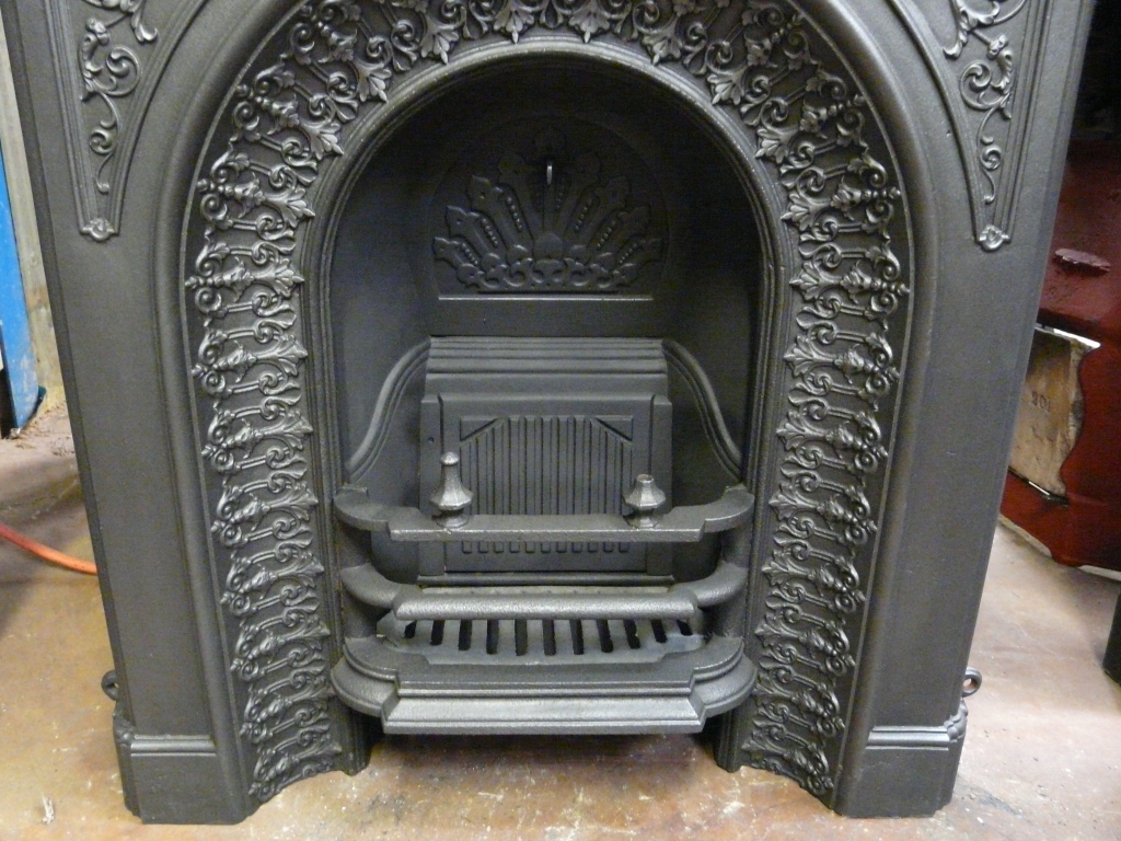victorian fireplace grill