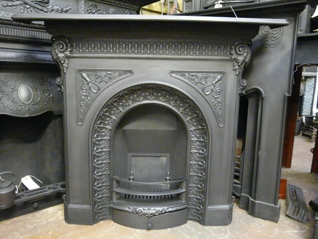 victorian fireplace grill