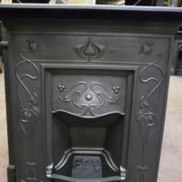 187MC_1491_Reclaimed_Art_Nouveau_Cast_Iron_Fireplace