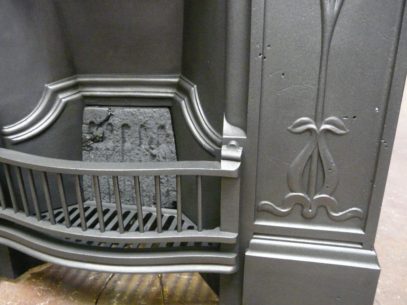 187MC_1491_Reclaimed_Art_Nouveau_Cast_Iron_Fireplace