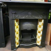 027TC_1054_Art_Nouveau_Tiled_Fireplace_Insert