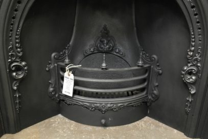 050AI_1059_Victorian Rococo_Arched_Fireplace_Insert