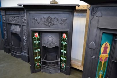 Edwardian Tiled Fireplace 1087TC - Antique Fireplace Company