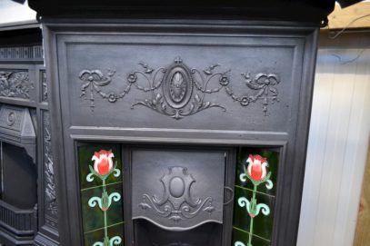 Edwardian Tiled Fireplace 1087TC - Antique Fireplace Company