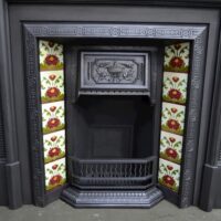 Victorian Tiled Fireplace Insert 3026TI - Oldfireplaces