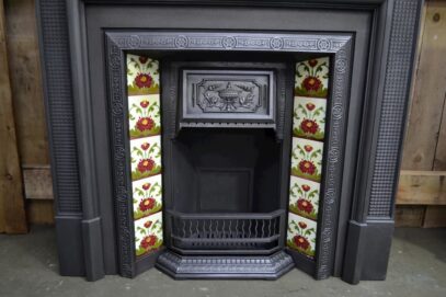 Victorian Tiled Fireplace Insert 3026TI - Oldfireplaces