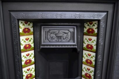 Victorian Tiled Fireplace Insert 3026TI - Oldfireplaces