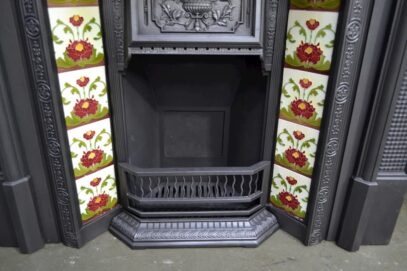 Victorian Tiled Fireplace Insert 3026TI - Oldfireplaces