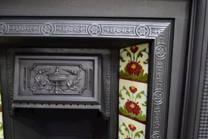 Victorian Tiled Fireplace Insert 3026TI - Oldfireplaces