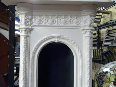 Original Victorian Bedroom Fireplace - 016B-1317 - Image 4