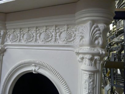 Original Victorian Bedroom Fireplace - 016B-1317 - Image 9
