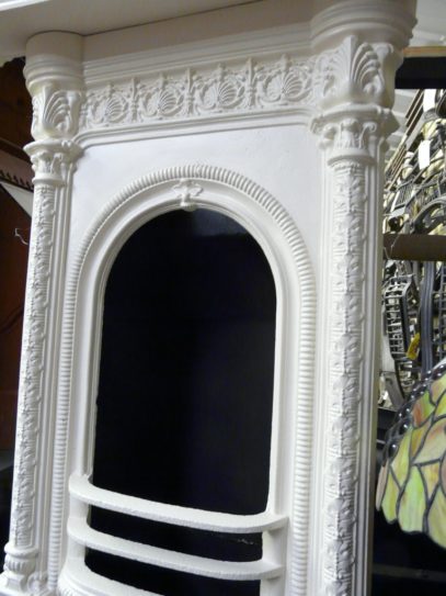 Original Victorian Bedroom Fireplace - 016B-1317 - Image 10