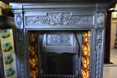 Victorian Tiled Combination Fireplace - 1918TC - Image 3