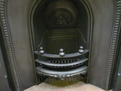 Victorian Cast Iron Arched Insert - 245AI-1167 - Image 3