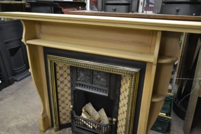 Arts & Crafts Pine Fire Surround 1077WS Old Fireplaces