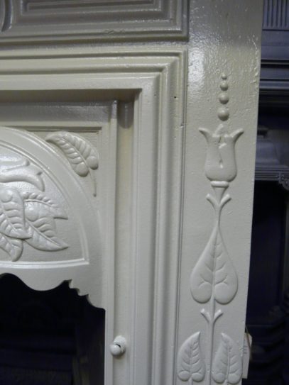 109B_1214_Painted_Art_Nouveau_Bedroom_Fireplace