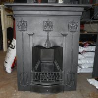 113MC_1200_Art_Nouveau_Cast_Iron_Fireplace