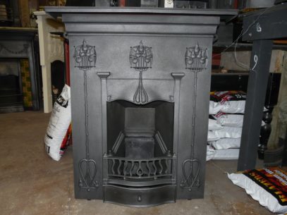 113MC_1200_Art_Nouveau_Cast_Iron_Fireplace