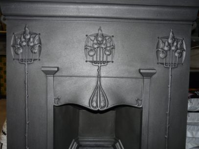 113MC_1200_Art_Nouveau_Cast_Iron_Fireplace