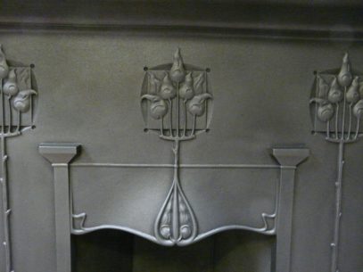 113MC_1200_Art_Nouveau_Cast_Iron_Fireplace