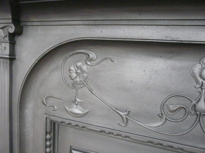 061CS_956_Antique_Art_Nouveau_Fire_Surround