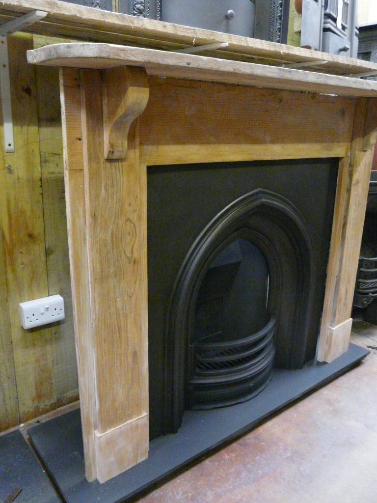 Antique Pine Fire Surround 1250WS Antique Fireplace Co