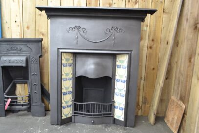 Edwardian Tiled Fireplace Combination 4645TC - Oldfireplaces