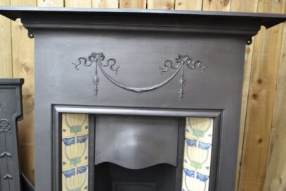 Edwardian Tiled Fireplace Combination 4645TC - Oldfireplaces