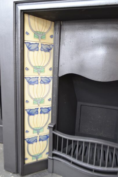 Edwardian Tiled Fireplace Combination 4645TC - Oldfireplaces