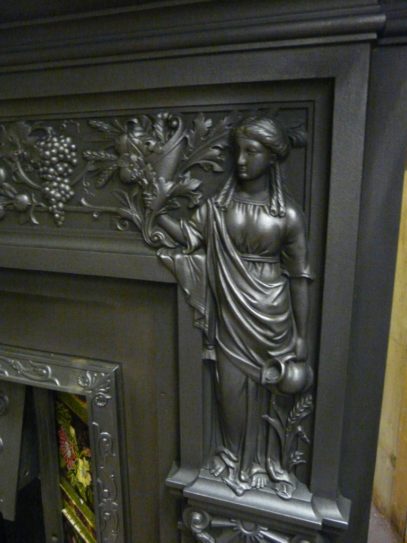 036CS_1324_Victorian_'Peace_&_Plenty'_Cast_Iron_Fireplace_Surround