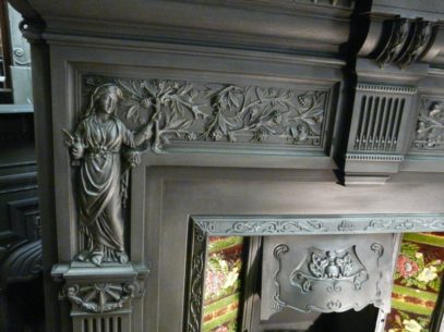 036CS_1324_Victorian_'Peace_&_Plenty'_Cast_Iron_Fireplace_Surround